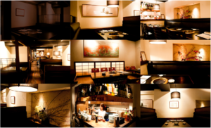 代々木上原の焼肉店「まんぷく」の内装写真