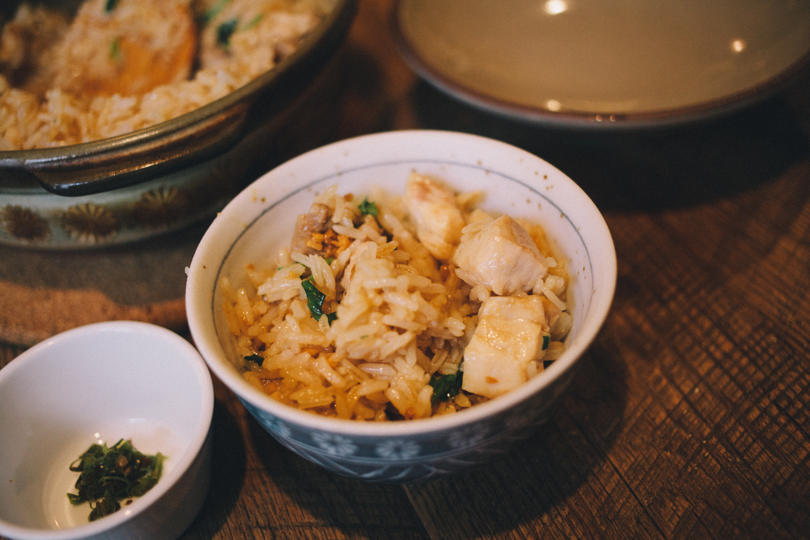 代々木上原 tanadiner タナダイナー タイ料理 蒸し鶏土鍋ご飯
