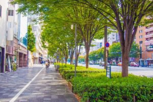 代々木上原, 航研通り