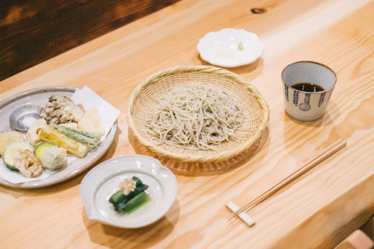 白木・へぎ セイロ(竹ス付) 蕎麦皿 そば皿 ざるそば用器 蕎麦屋 もり