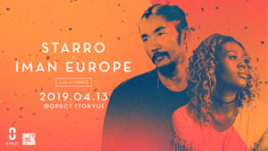 代々木上原,OPRCT,starRo,Iman Europe