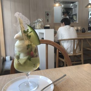 パティスリー ビヤンネートル、パフェ、代々木上原
