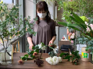 代々木上原、フラワー、フラワーショップ、花屋、コーヒー、ギフト