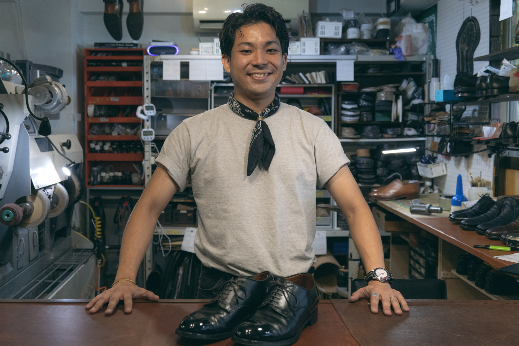 ルーティンじゃなくて、実はオーダーメイド。 「熊田靴店」の店主に